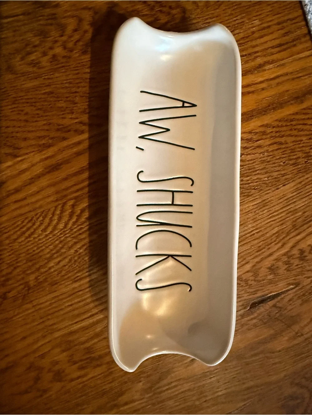 Rae Dunn Set of 4 White Corn Dishes